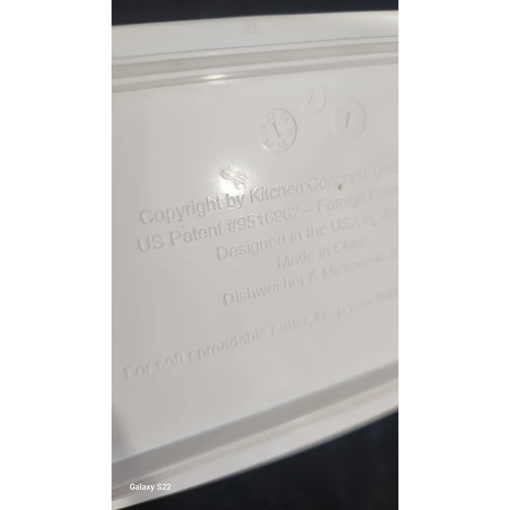 BETTER DISHButter Dish, dishwasher&microwave safe, EUC
